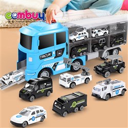 CB883022 CB883023 CB883024 CB883025 - Police military car power education container model truck toy